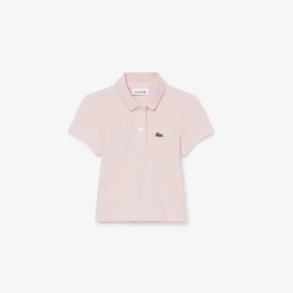 Kız Çocukları İçin Dalgalı Yakalı Piqua Polo Tişörtü