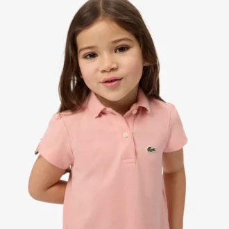Kız Çocukları İçin Dalgalı Yakalı Piqua Polo Tişörtü