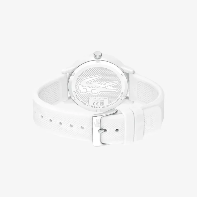 Lacoste.12.12 Beyaz Silikon Kayışlı Saat