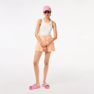 Lacoste.12.12 Go 3 İbreli Şampanya Rengi Silikon Saat