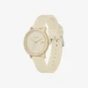 Lacoste.12.12 Go 3 İbreli Şampanya Rengi Silikon Saat