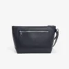Lacoste Club Damarlı Deri Clutch