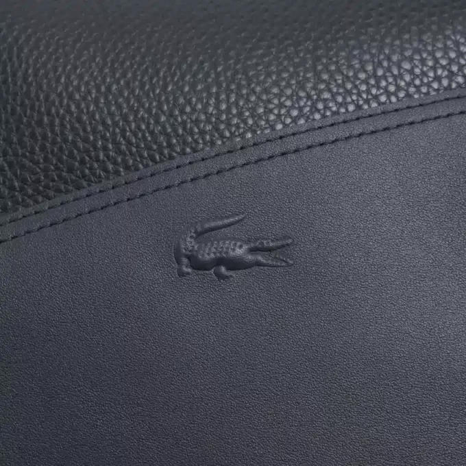 Lacoste Club Damarlı Deri Hafta Sonu Çantası