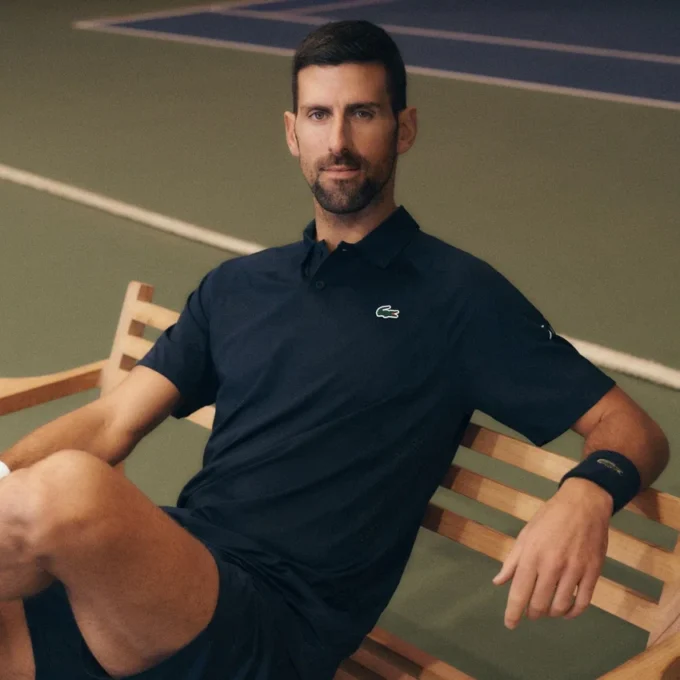 Lacoste Tennis X Novak Djokovic Kort Polo