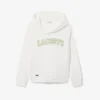 İşlemeli Polar Kapüşonlu Sweatshirt