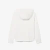 İşlemeli Polar Kapüşonlu Sweatshirt