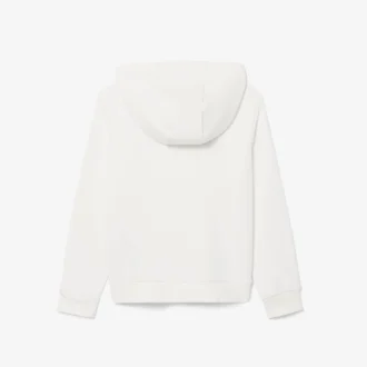 İşlemeli Polar Kapüşonlu Sweatshirt