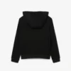 İşlemeli Polar Kapüşonlu Sweatshirt