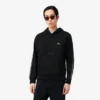 Logo Şeritli Fermuarlı Kapüşonlu Sweatshirt