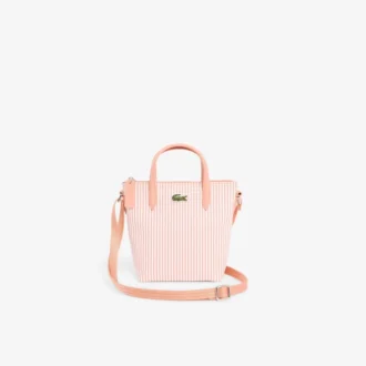 Mini Çizgili L.12.12 Concept Tote