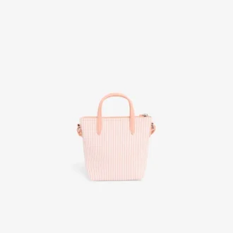 Mini Çizgili L.12.12 Concept Tote