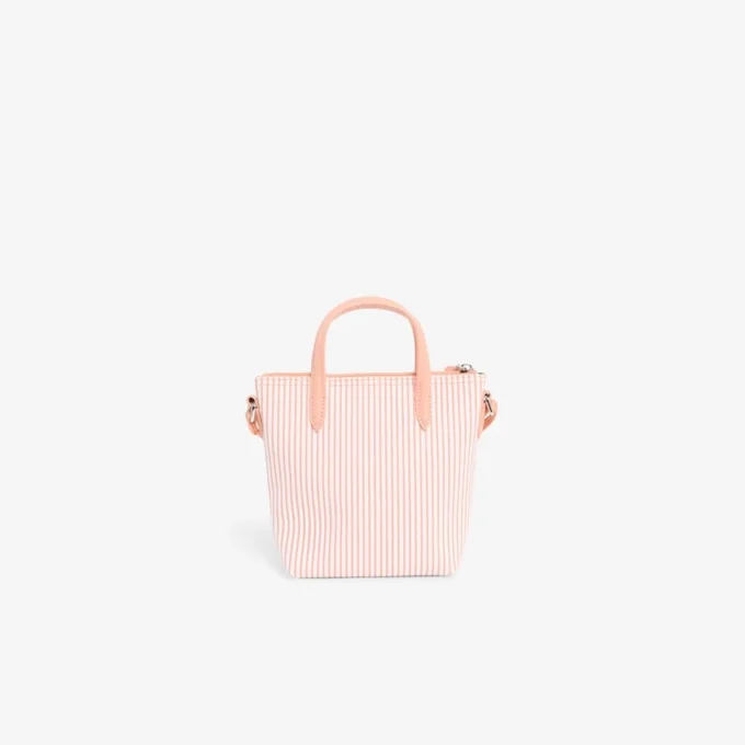 Mini Çizgili L.12.12 Concept Tote