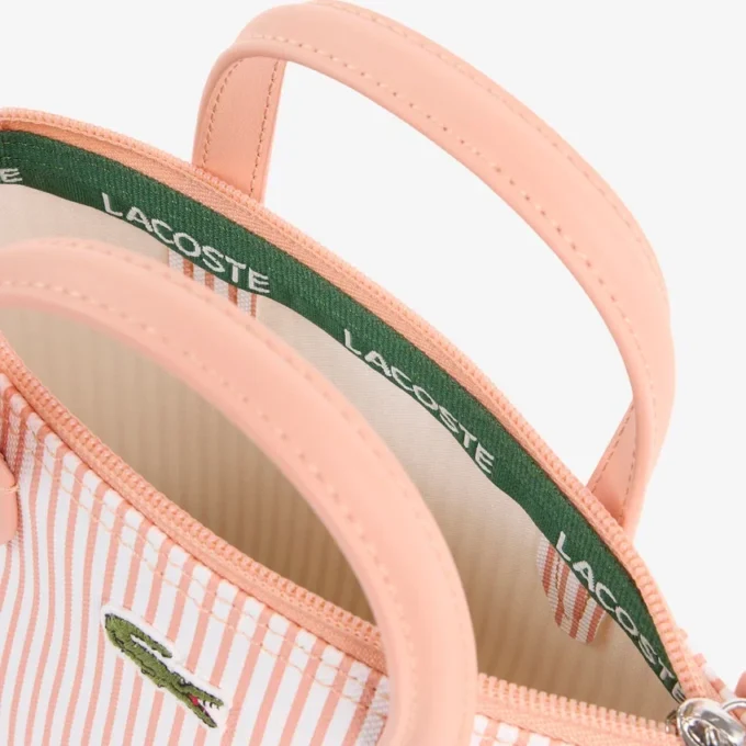 Mini Çizgili L.12.12 Concept Tote