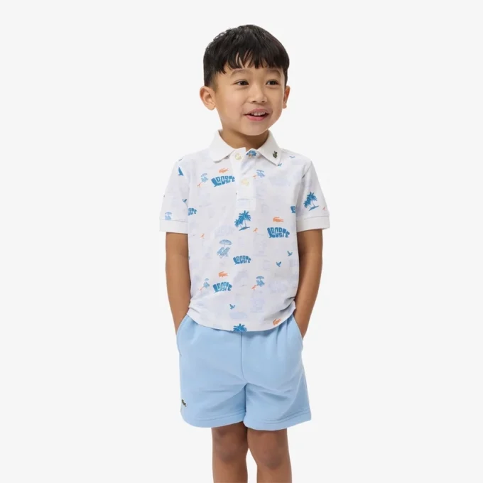 Mini Piqua Baskılı Polo Tişört