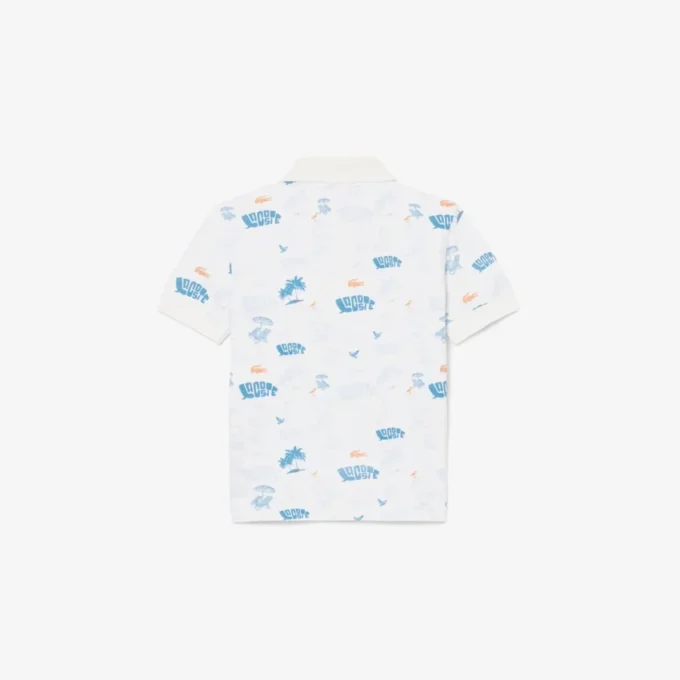 Mini Piqua Baskılı Polo Tişört