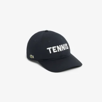 Nakışlı Pamuklu Twill Şapka
