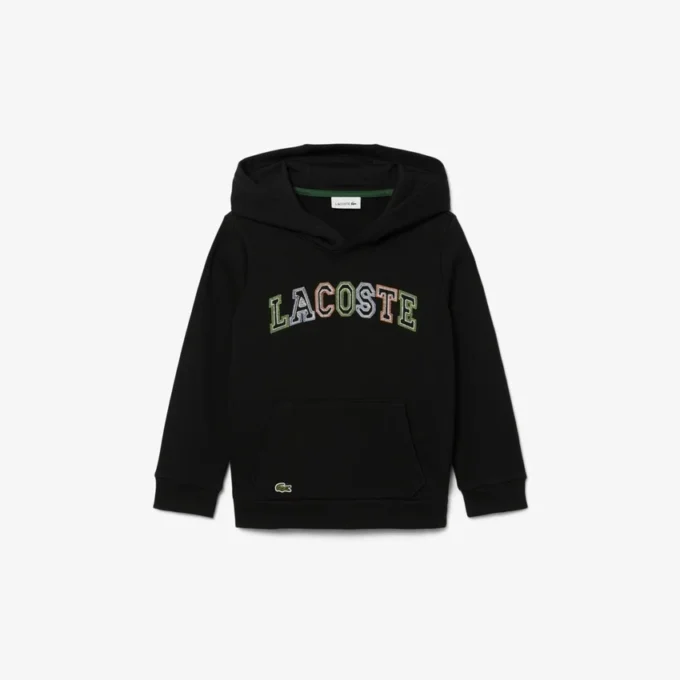 Nakışlı Polar Kapüşonlu Sweatshirt