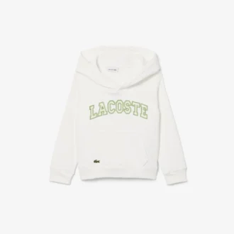 Nakışlı Polar Kapüşonlu Sweatshirt