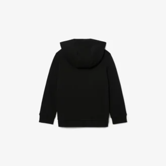 Nakışlı Polar Kapüşonlu Sweatshirt