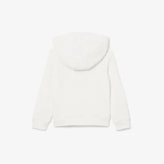 Nakışlı Polar Kapüşonlu Sweatshirt