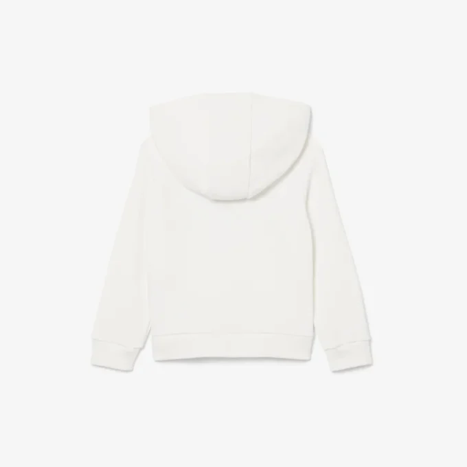 Nakışlı Polar Kapüşonlu Sweatshirt