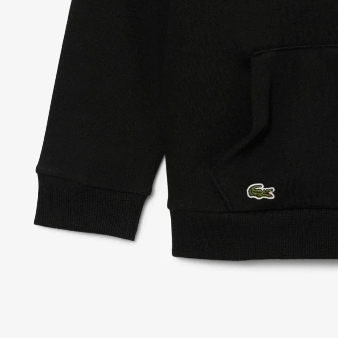 Nakışlı Polar Kapüşonlu Sweatshirt