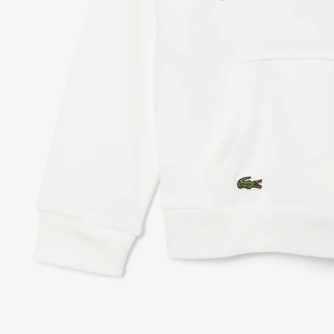 Nakışlı Polar Kapüşonlu Sweatshirt