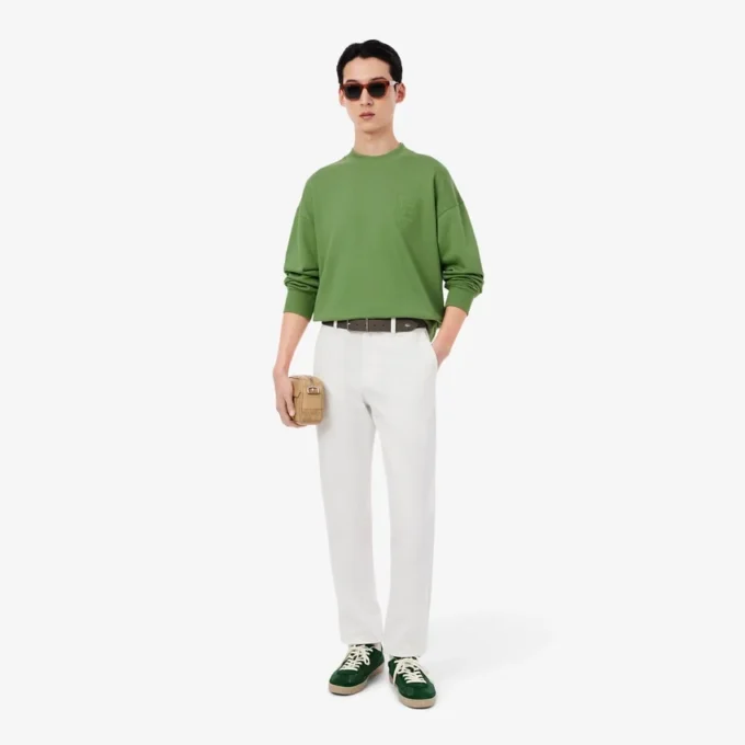 Nakışlı Polar Sweatshirt