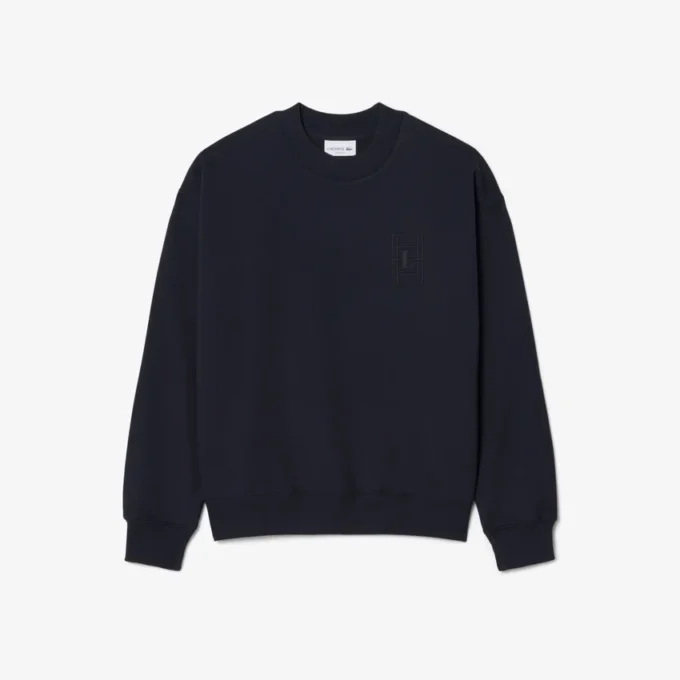 Nakışlı Polar Sweatshirt