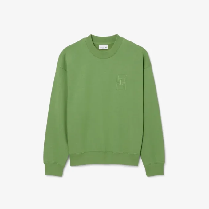 Nakışlı Polar Sweatshirt