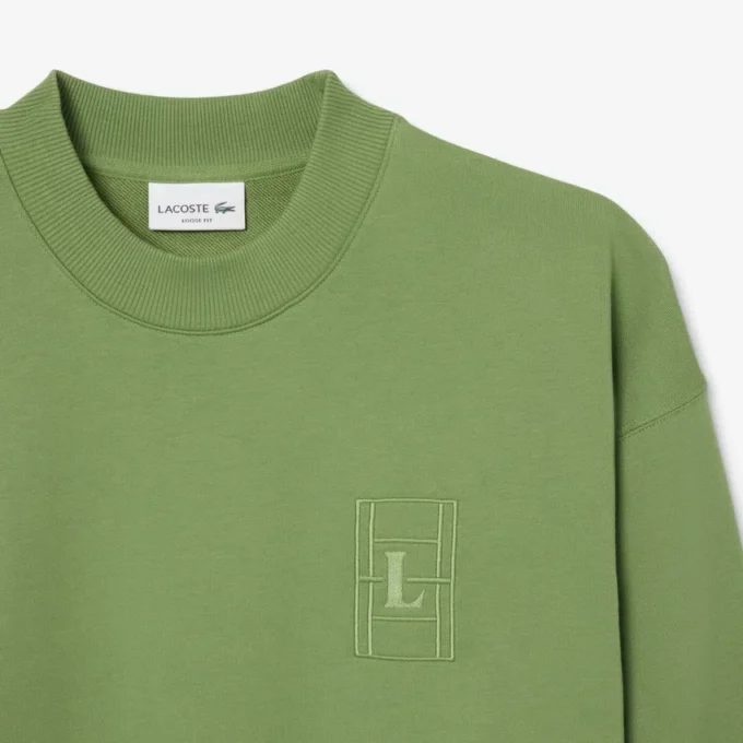 Nakışlı Polar Sweatshirt