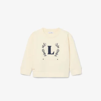 Nakışlı Rozetli Neopren Sweatshirt