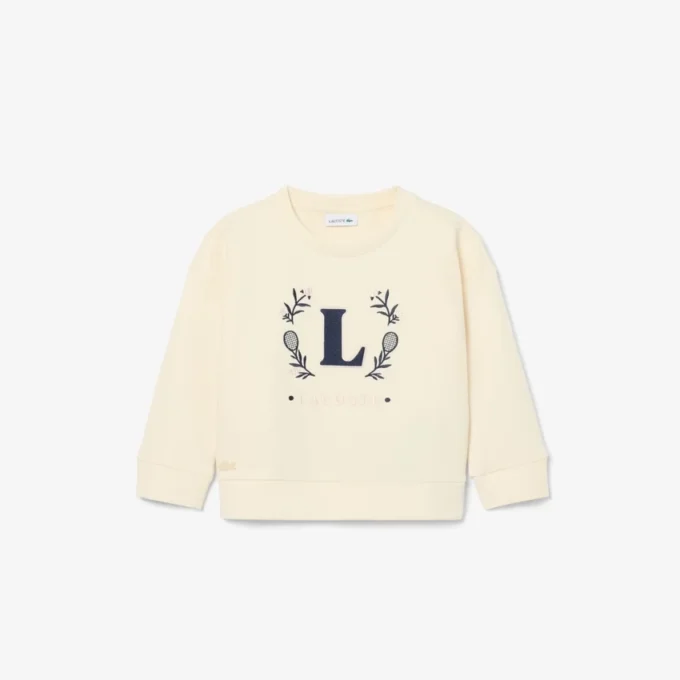 Nakışlı Rozetli Neopren Sweatshirt