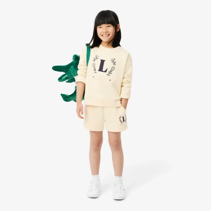 Nakışlı Rozetli Neopren Sweatshirt