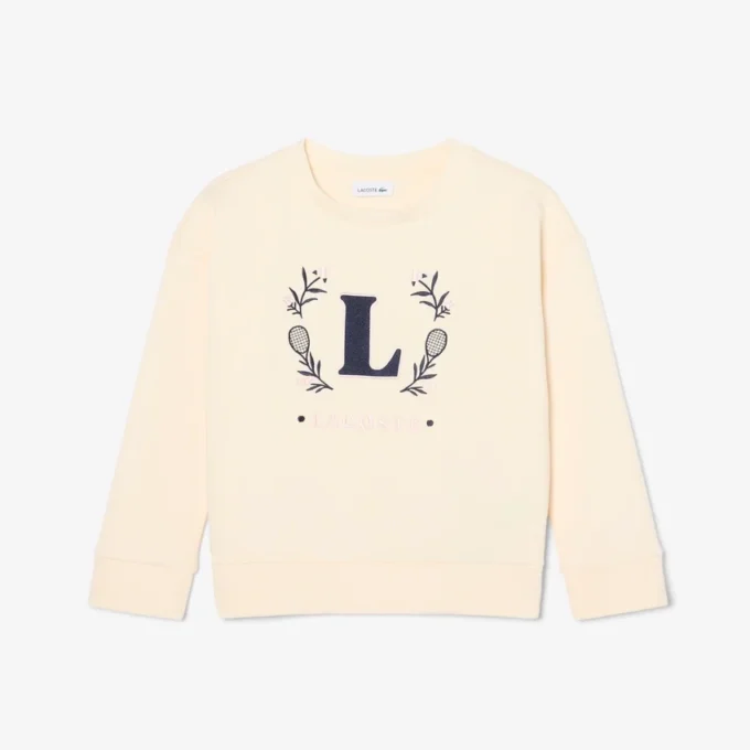 Nakışlı Rozetli Neopren Sweatshirt