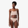 Nervürlü Pamuklu Bralette