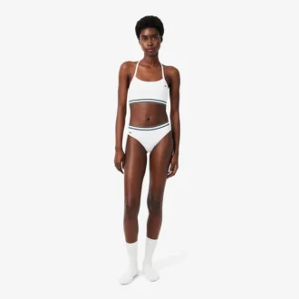 Nervürlü Pamuklu Bralette