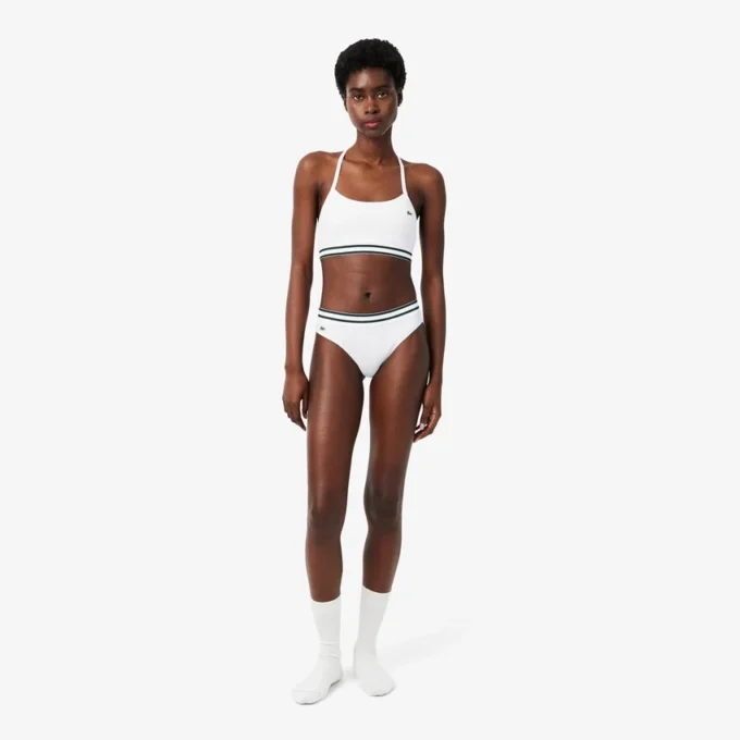 Nervürlü Pamuklu Bralette