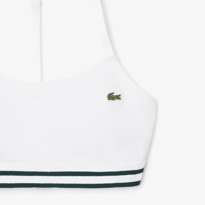 Nervürlü Pamuklu Bralette