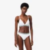 Nervürlü Pamuklu Üçgen Bralette