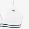 Nervürlü Pamuklu Üçgen Bralette
