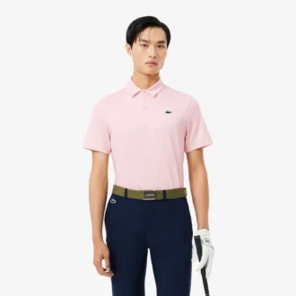 Normal Kesim Baskılı Golf Polo Tişörtü