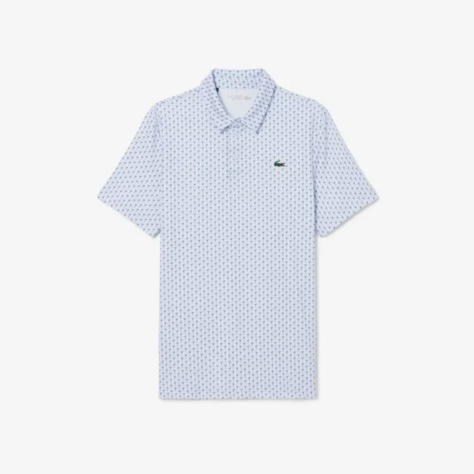 Normal Kesim Baskılı Golf Polo Tişörtü