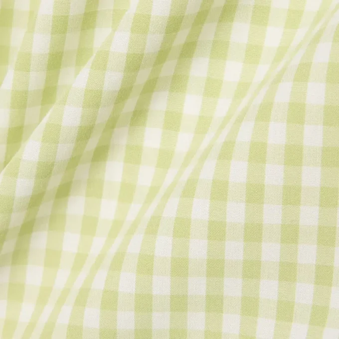 Normal Kesim Ekose Poplin Gömlek