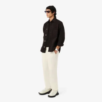 Normal Kesim Keten Chino Pantolon