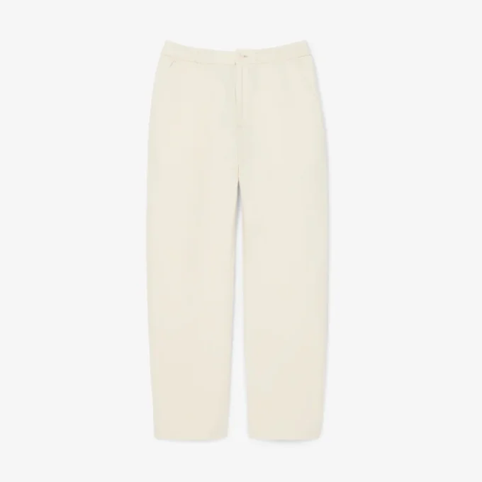 Normal Kesim Keten Chino Pantolon