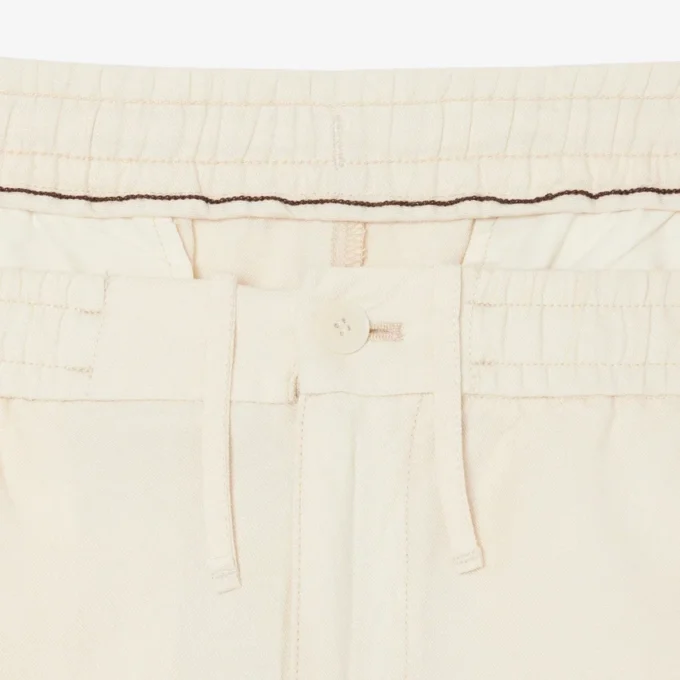 Normal Kesim Keten Chino Pantolon