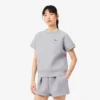 Normal Kesim Kısa Kollu Sweatshirt