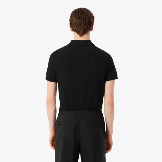 Normal Kesim Logo Şeritli Polo Tişört
