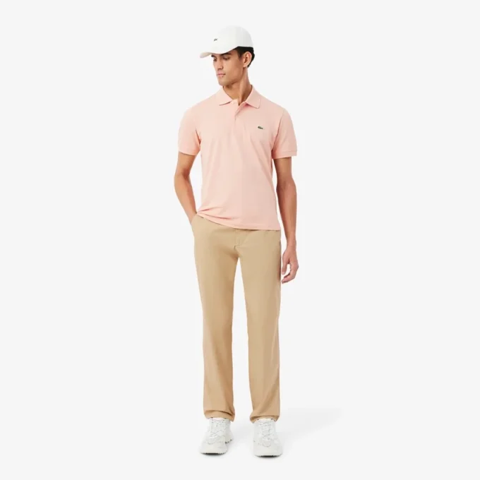 Normal Kesim Pamuklu Twill Chino Pantolon